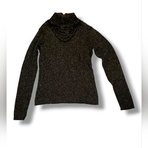 Chic Black Women's Turtleneck Sweater